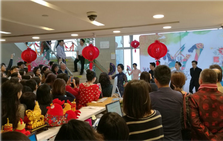 A special carnival event was held in January of European well-known energy company